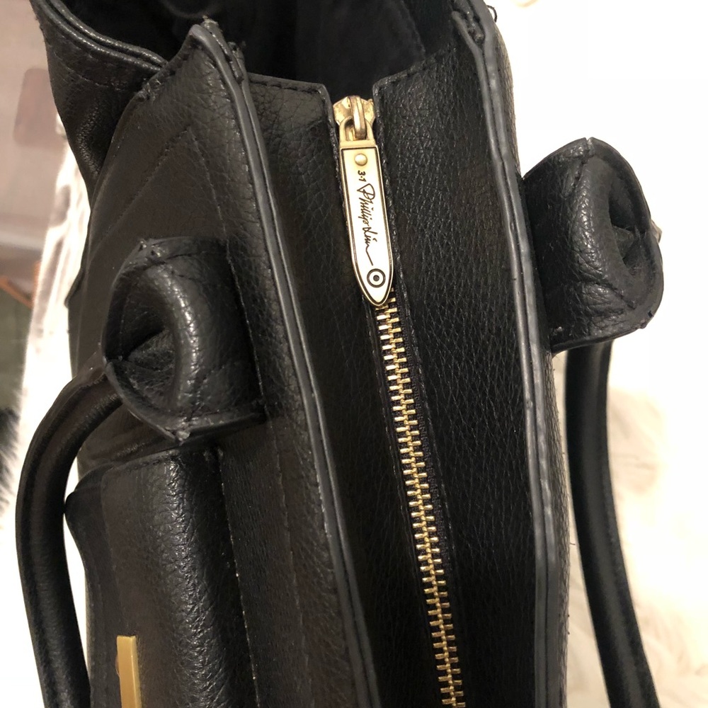 Phillip Lim Target Black Shoulder Bag - Picture 3 of 3
